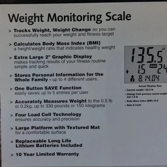 NEW HealthoMeter weight monitoring scale - Picture 5 of 5
